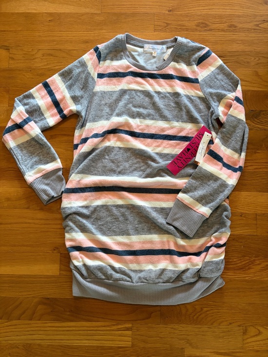 Sweaters - Striped Maternity Sweater